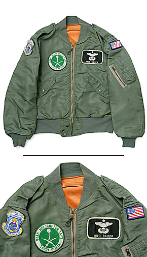 USAF(ƶ) 60's L-2B ե饤ȡ㥱å/ѥå/MIL-J-7448Dǥ/1961ǯ/SKYLINE CLOTHING/M/ZIP᡼ͭ/ʪɤξ