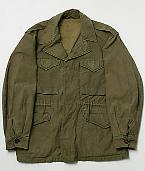 US(米軍) WWII M-1943 フィールド・ジャケット/サイズ：36R/実物・良品