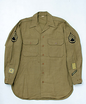 US ARMY(��Φ��) WWII �����롦�ޥ������ɡ������/����(SSG)�����֥������Ƽ�INSIGNIA��/��������15-34/��ʪ���˾�