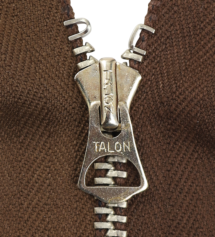 TALON, M-39, #5, オープンジッパー/Open End Zipper/Brown(茶)/62cm