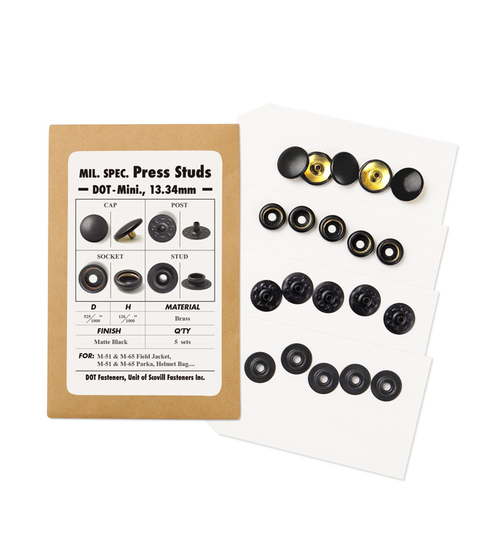 US Mil. Spec. DOT-Mini./13.34mm/Black/5ȥå/US Scovill/