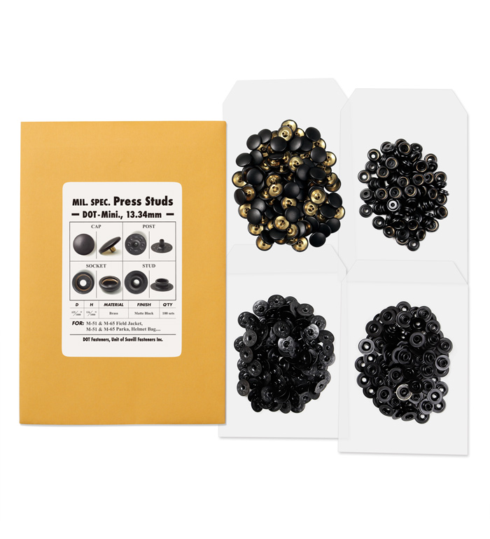 US Mil. Spec. DOT-Mini./13.34mm/Black/US Scovill/100ȥå(ѡ̳)/