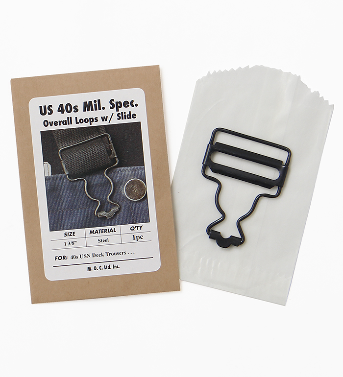 US 40s Mil. Spec. Overall Loops w/ Slide, 1 3/8(3-3.5cmȥå)/ʪ̤