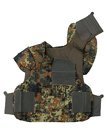 ドイツBW(連邦軍) 新型装備フレクターカモ柄ボディアーマーベスト、Mod 