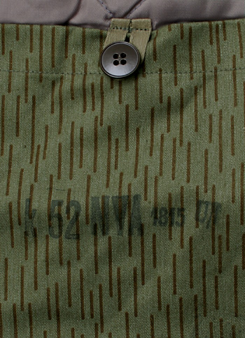 東ドイツ NVA(人民軍) 初期型 レインドロップ・カモ 防寒 野戦服 上下