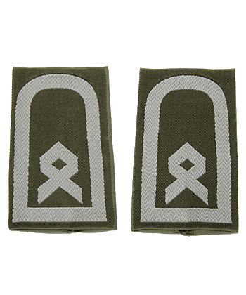 ドイツ BW (連邦陸軍)、上級一等曹長・初期型肩章/実物・未使用