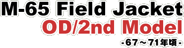 M-65/�ե�����ɥ��㥱�å�/����ߥ��åѡ�/2nd Model